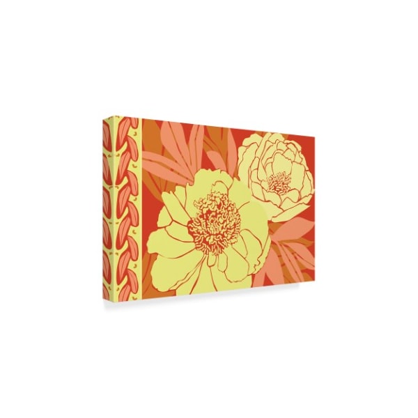 Art Licensing Studio 'Color Bouquet Yellow Orange' Canvas Art,30x47